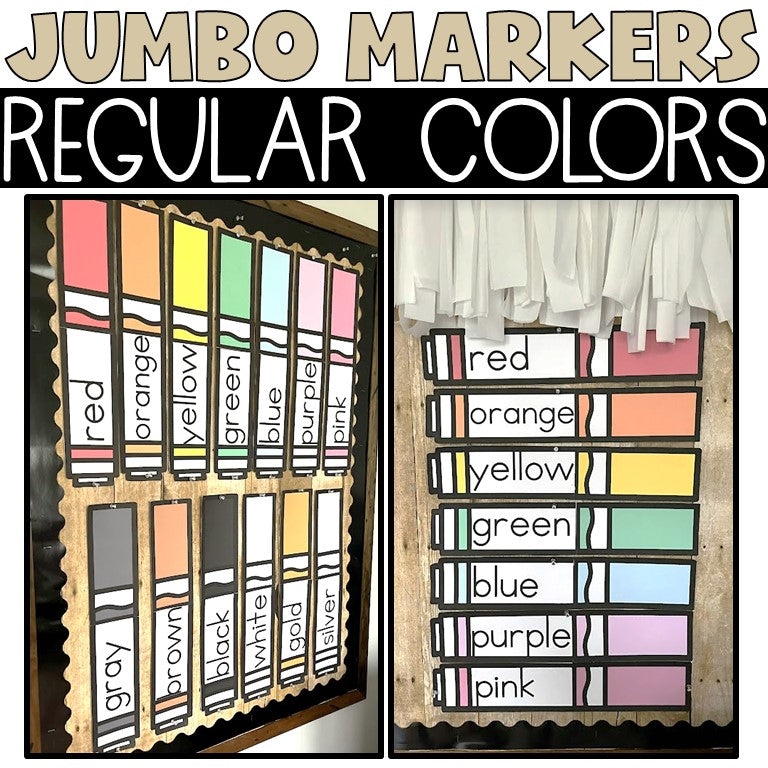 Markers Color Posters